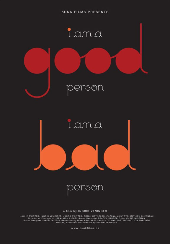 I Am a Good Person/I Am a Bad Person Poster #1