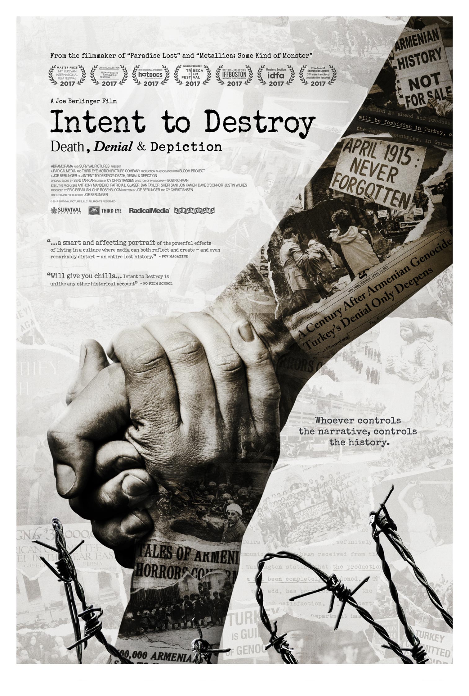 Intent to Destroy Poster #1