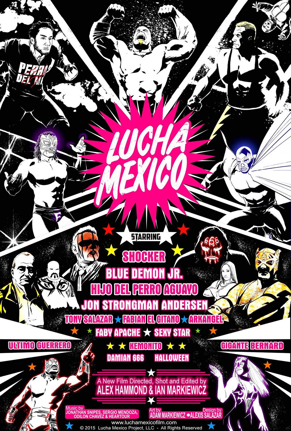 Lucha Mexico Poster #1