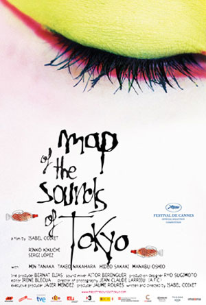 Map of the Sounds of Tokyo Poster #2