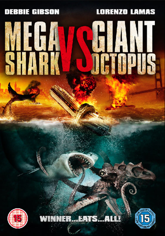 Mega Shark vs. Giant Octopus Poster #1