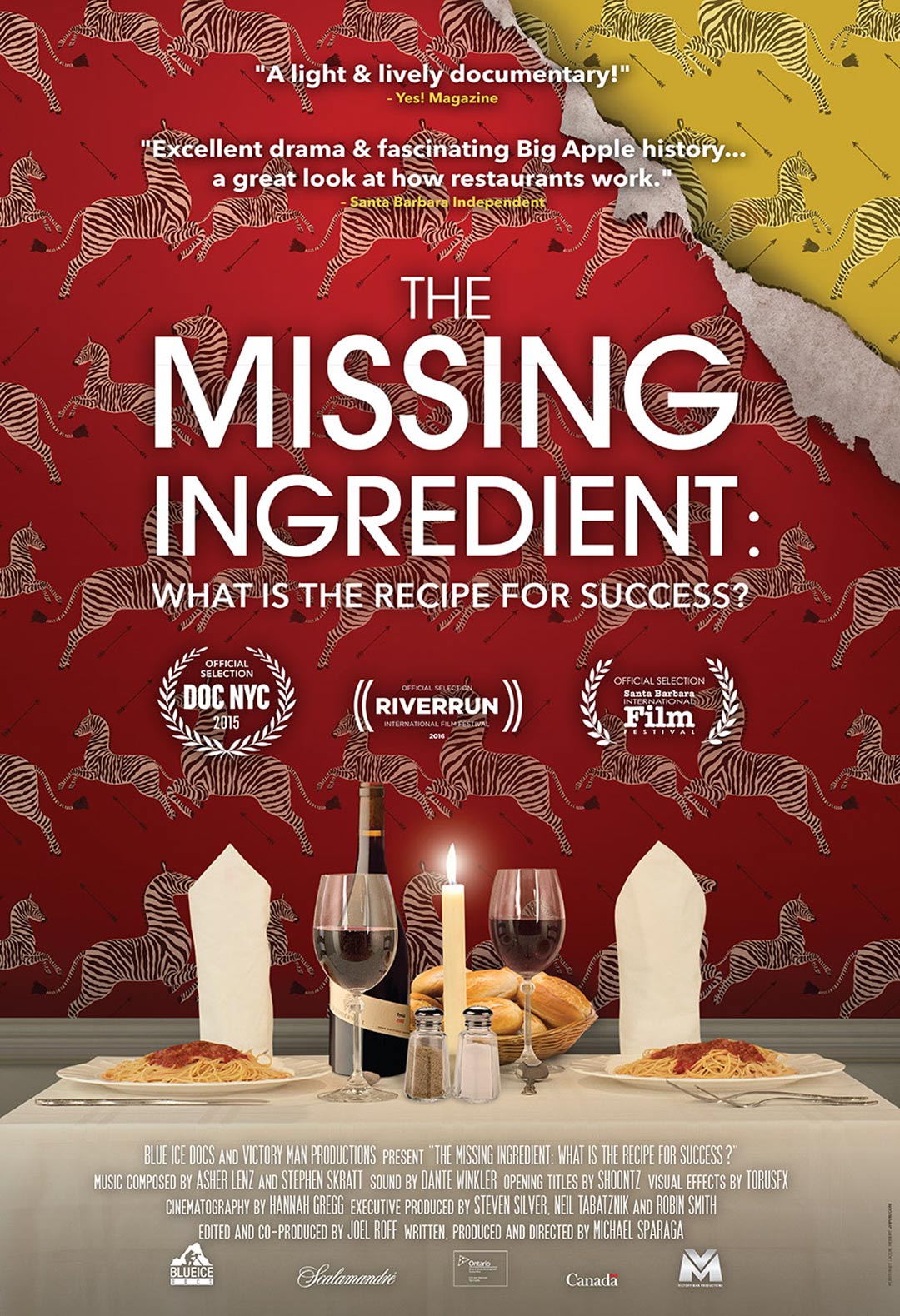 The Missing Ingredient: What is the Recipe for Success? Poster #1