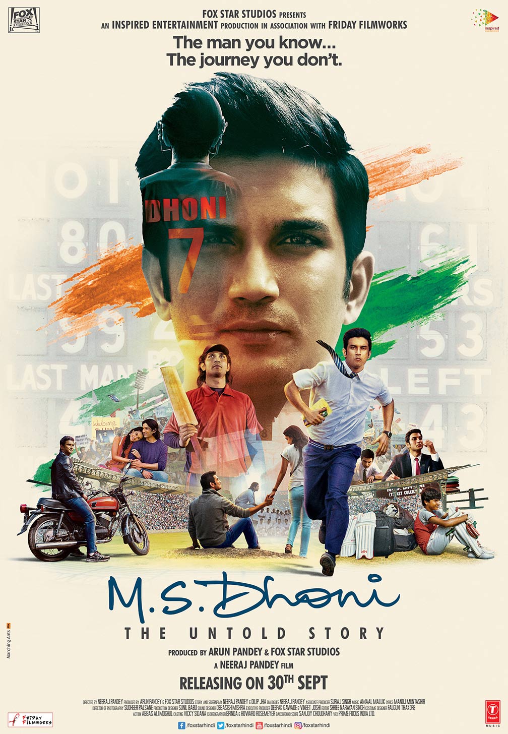 M.S. Dhoni: The Untold Story Poster #1