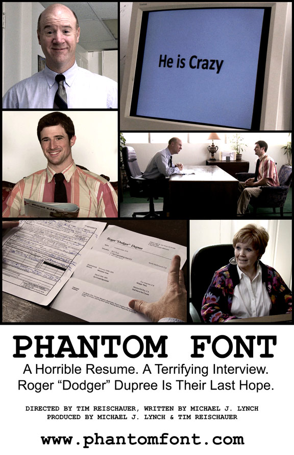 Phantom Font Poster #1