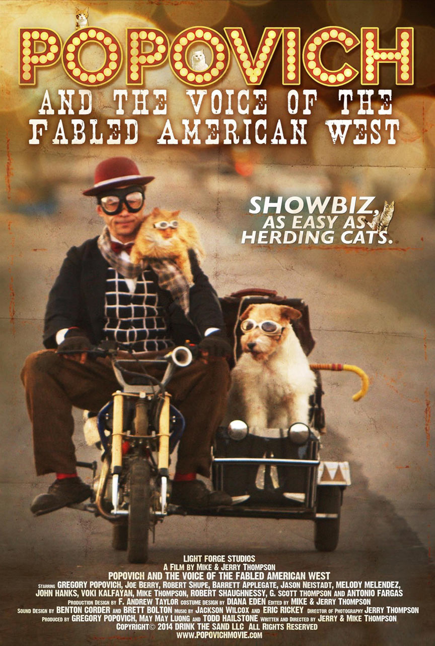 Popovich and the Voice of the Fabled American West Poster #1