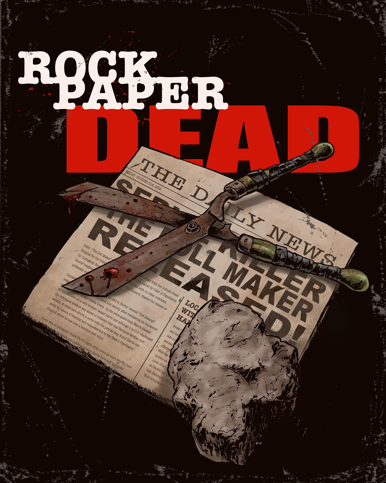 Rock Paper Dead Poster #1