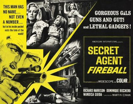 Secret Agent Fireball (Le spie uccidono a Beirut) Poster #1