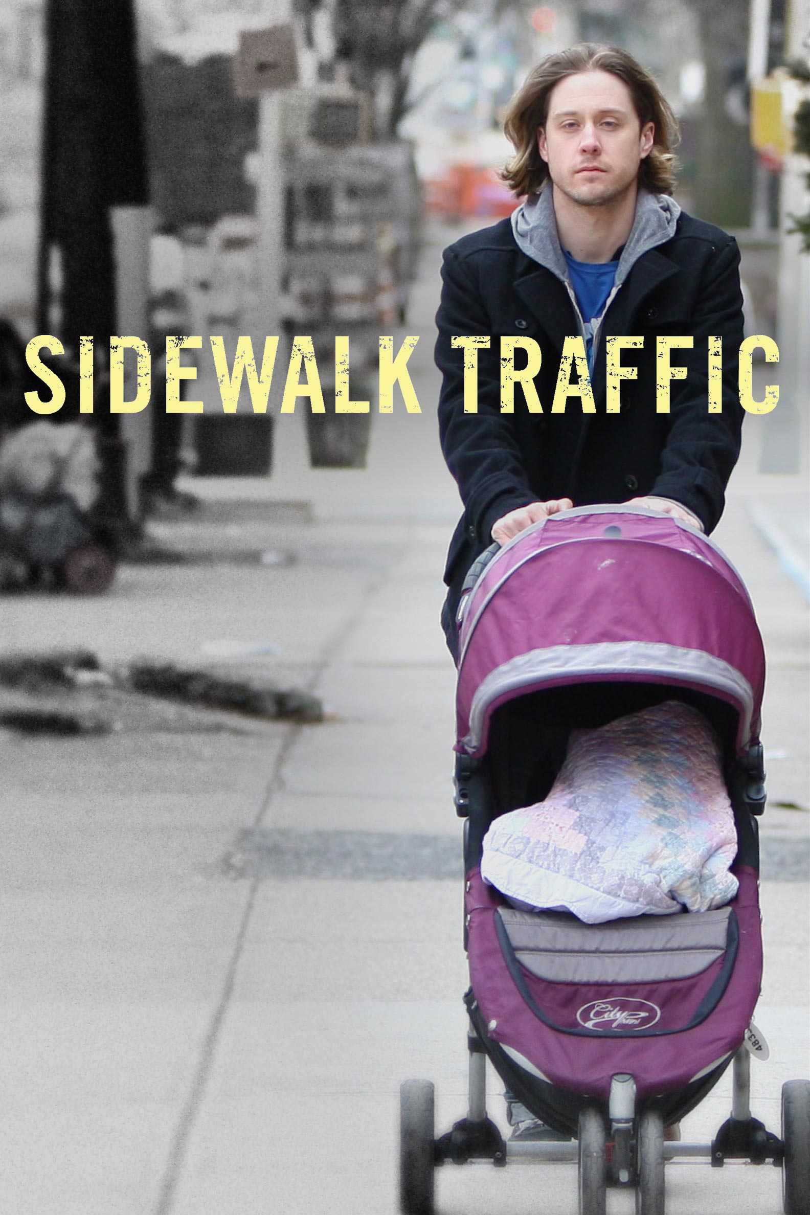 Sidewalk Traffic Poster #1
