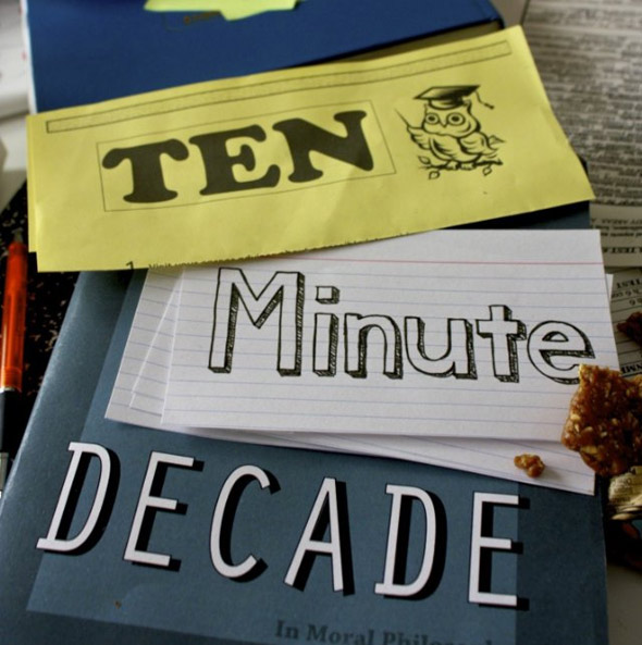 Ten Minute Decade Poster #1