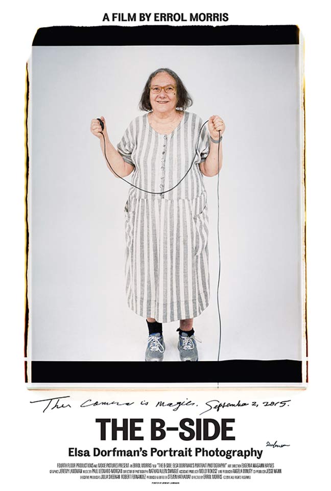 The B-Side: Elsa Dorfman's Portrait Photography Poster #1
