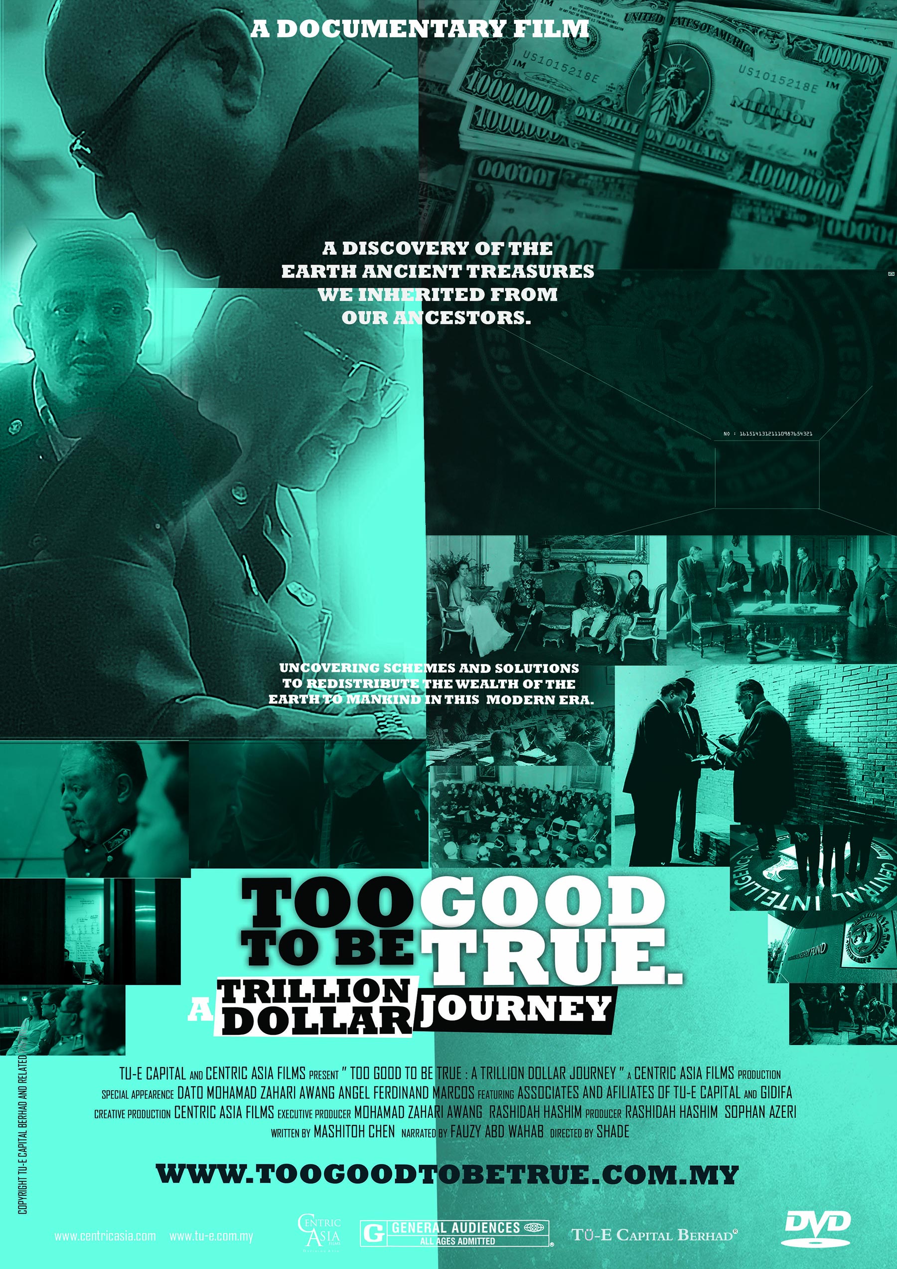 Too Good to be True, a Trillion Dollar Journey Poster #1