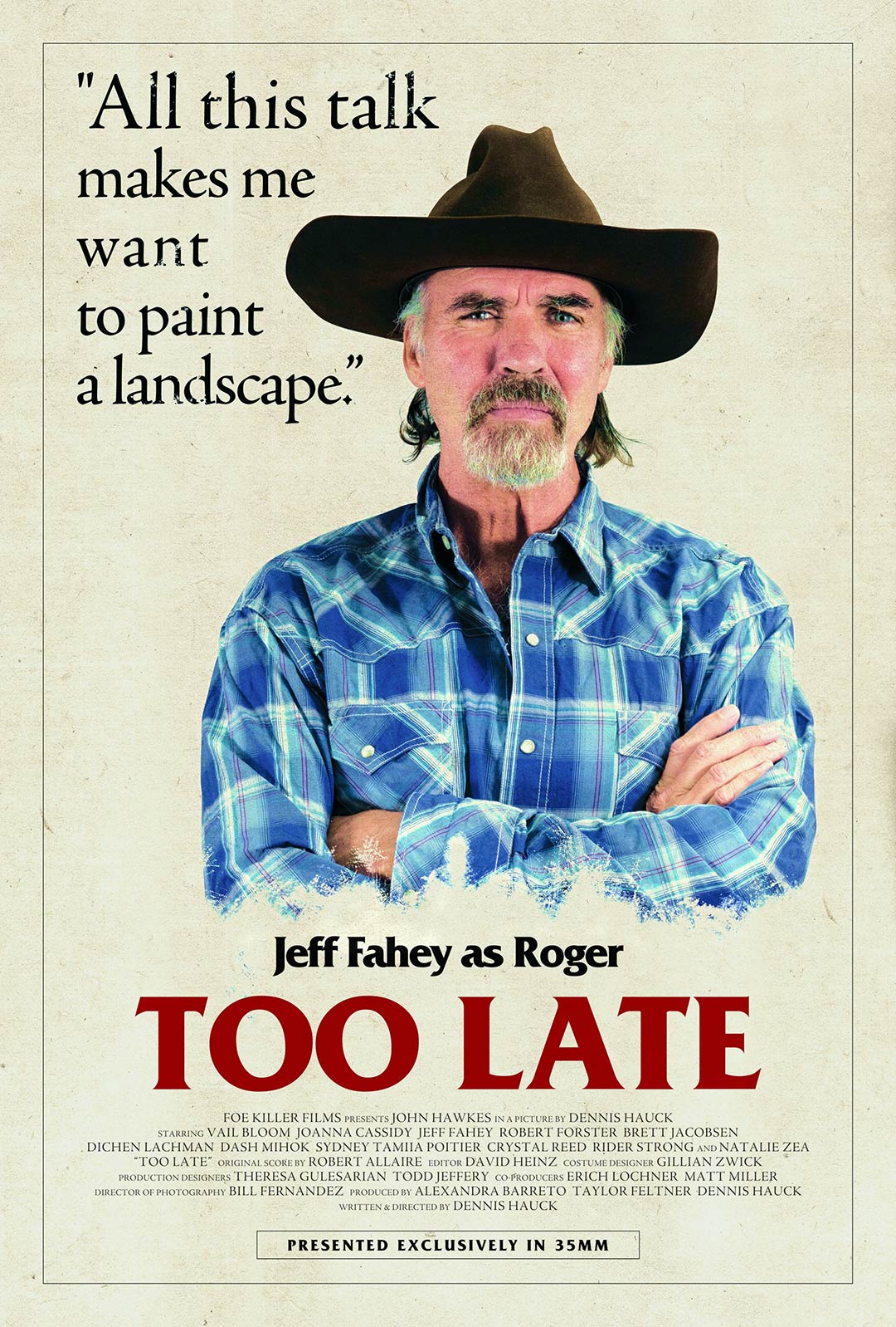 Too Late Poster #4
