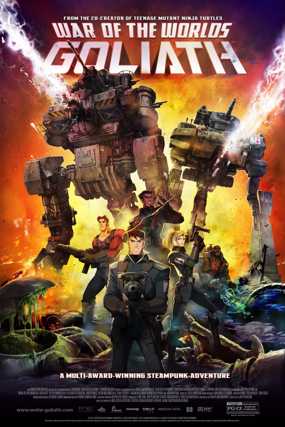 War of the Worlds: Goliath Poster #2