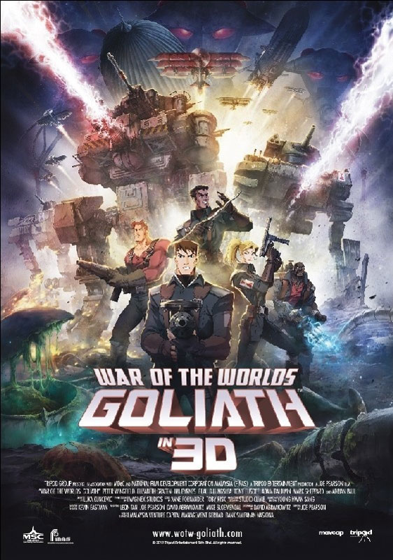 War of the Worlds: Goliath Poster #1