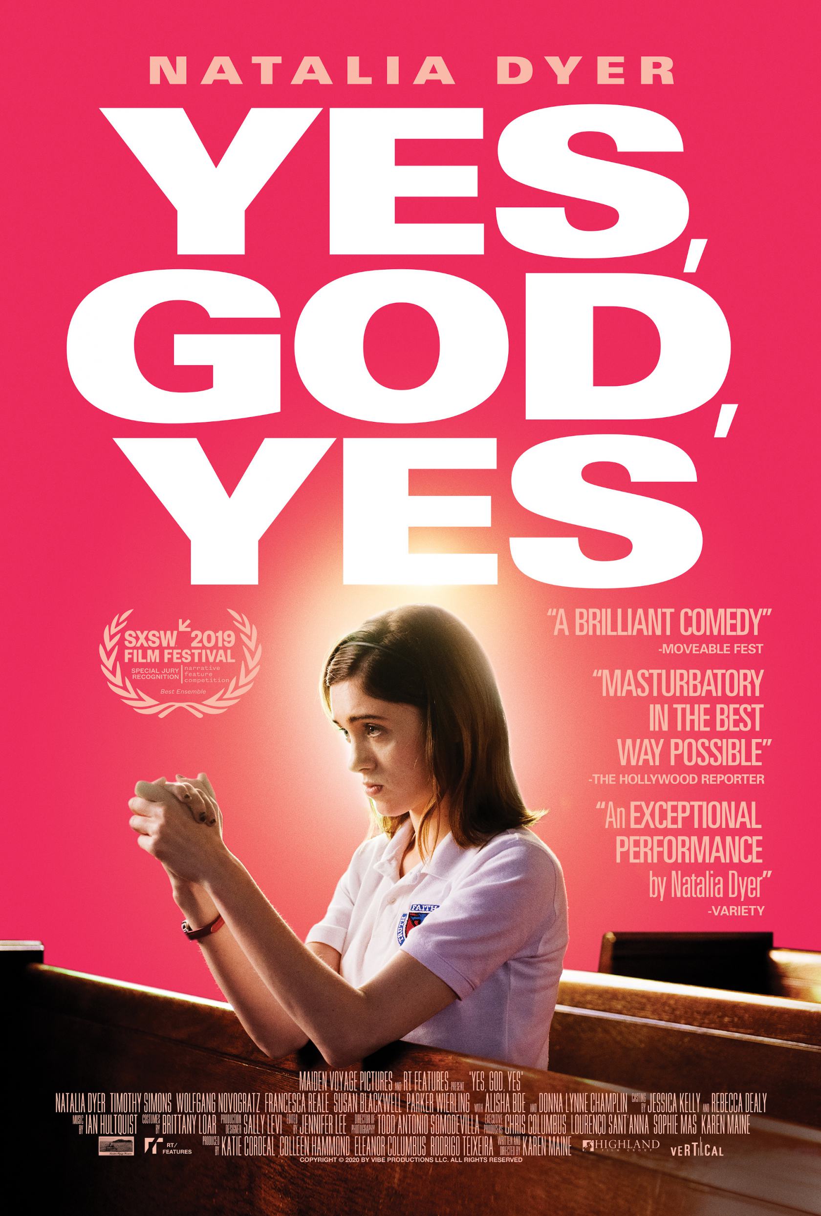 Yes, God, Yes Poster #1