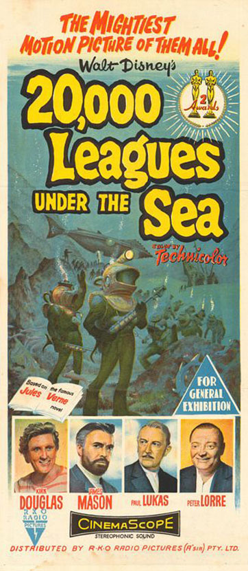 20,000 Leagues Under the Sea Poster #3