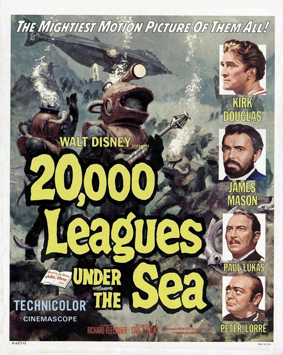 20,000 Leagues Under the Sea Poster #1