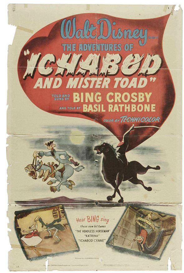 The Adventures of Ichabod and Mr. Toad Poster #1