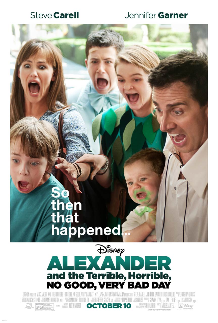 Alexander and the Terrible, Horrible, No Good, Very Bad Day Poster #1