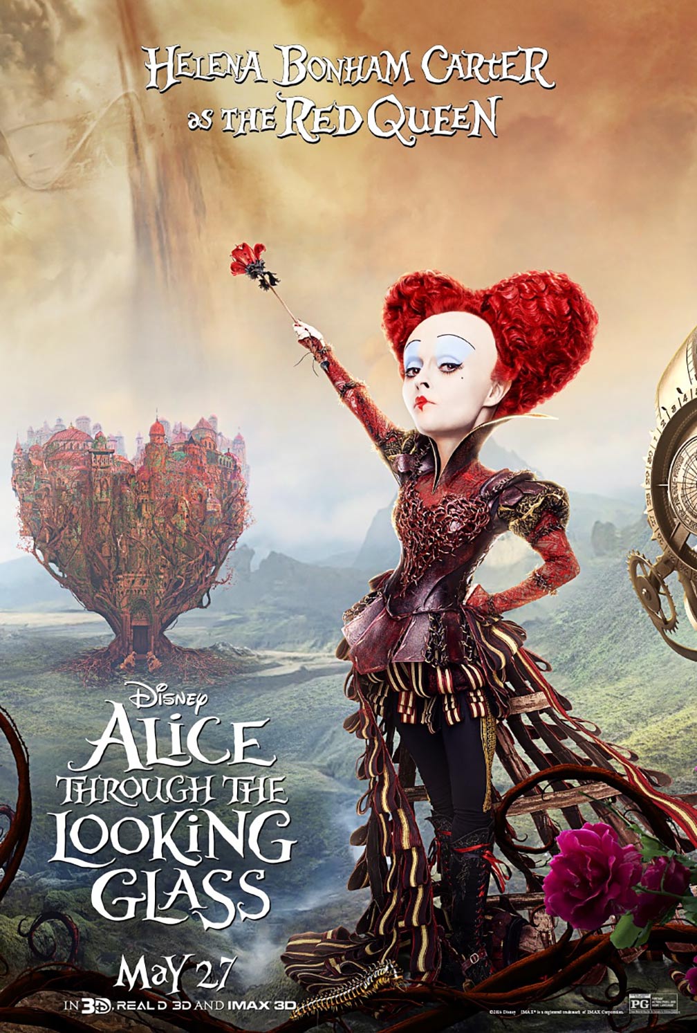 Alice Through the Looking Glass Poster #10
