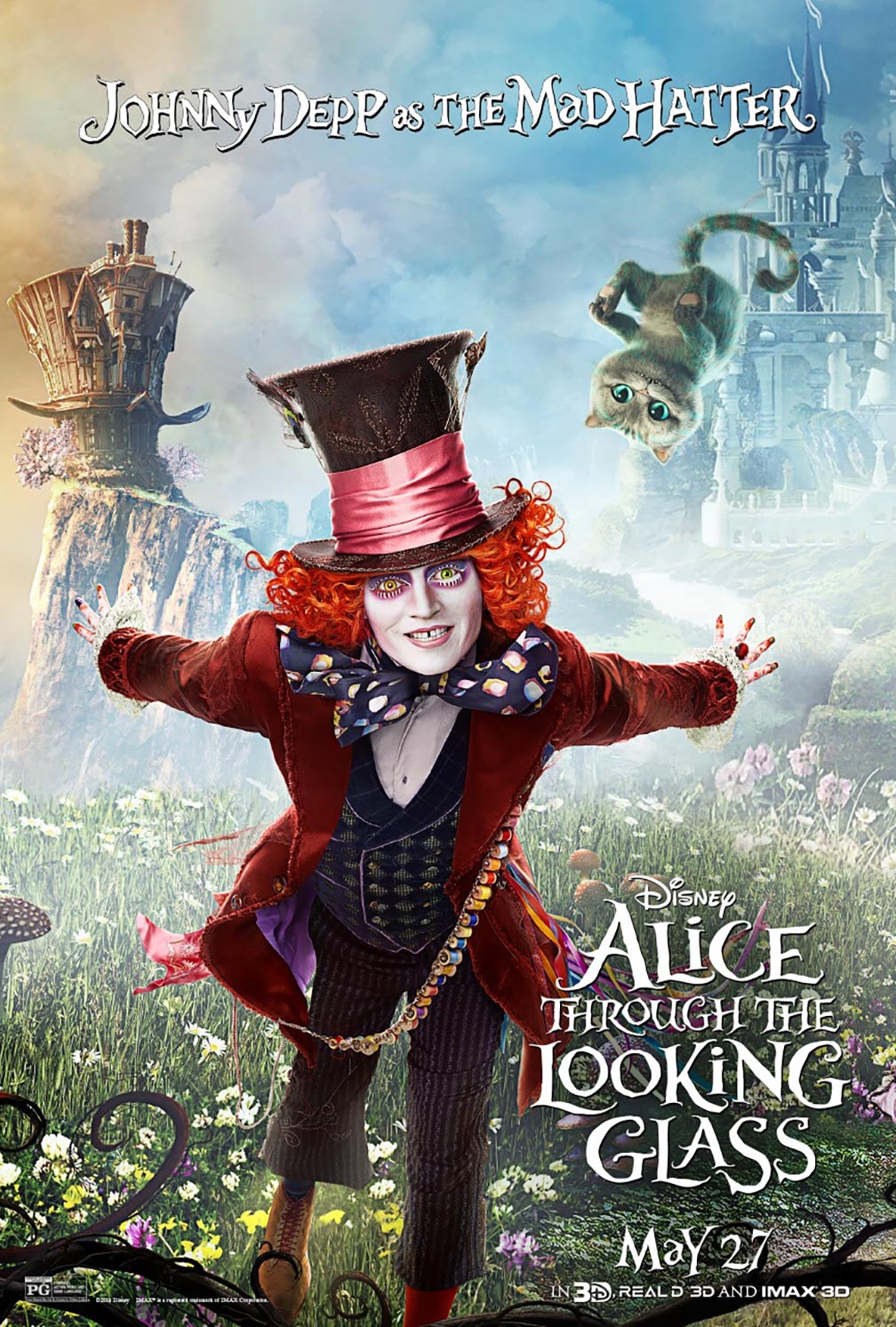 Alice Through the Looking Glass Poster #11