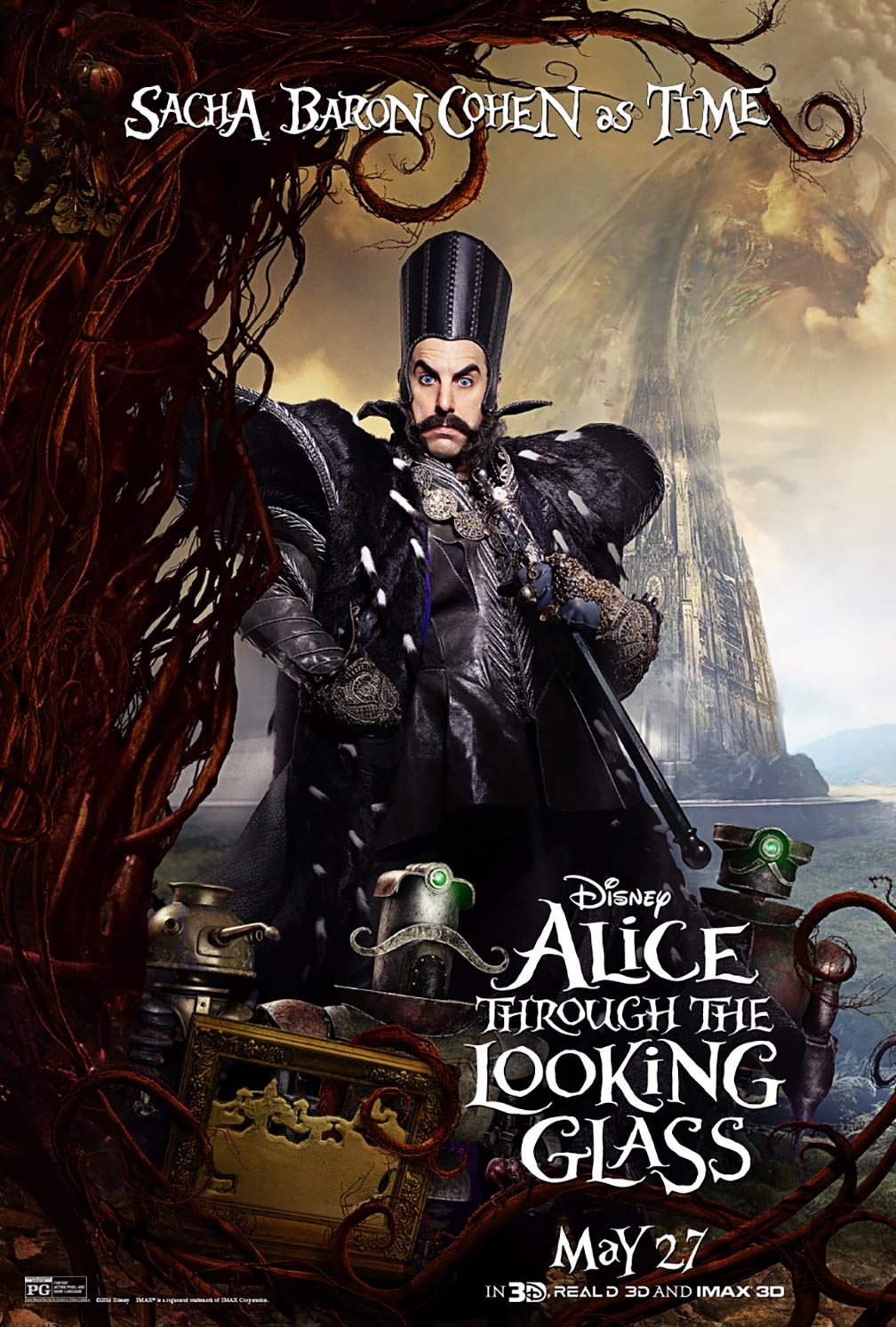 Alice Through the Looking Glass Poster #8