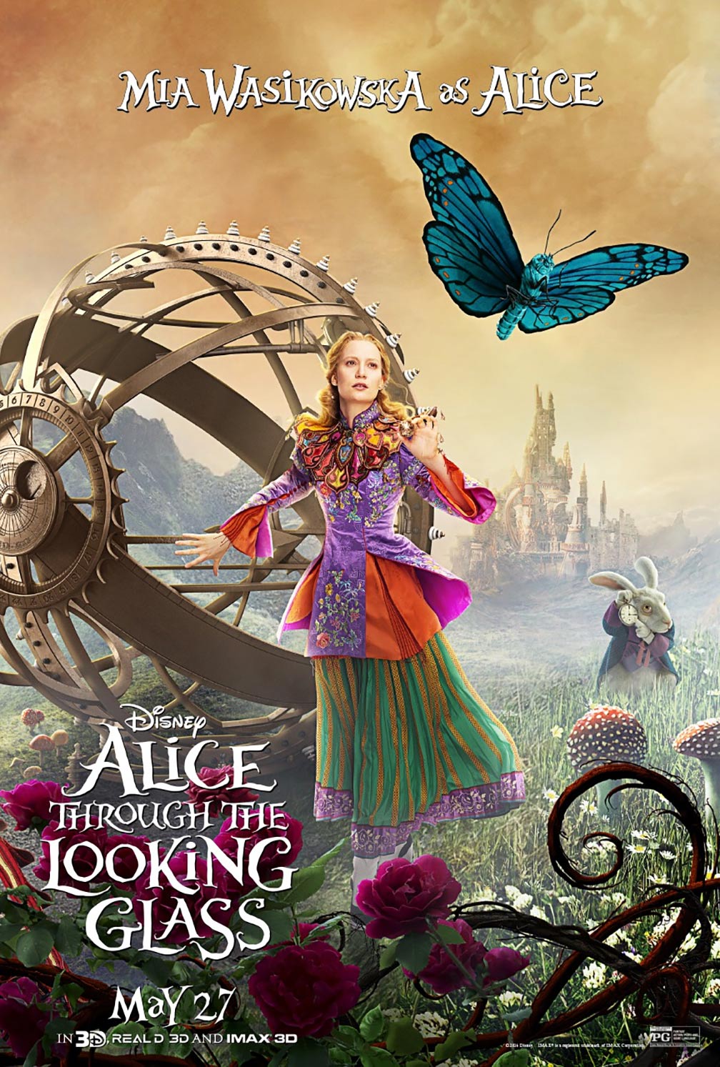Alice Through the Looking Glass Poster #9