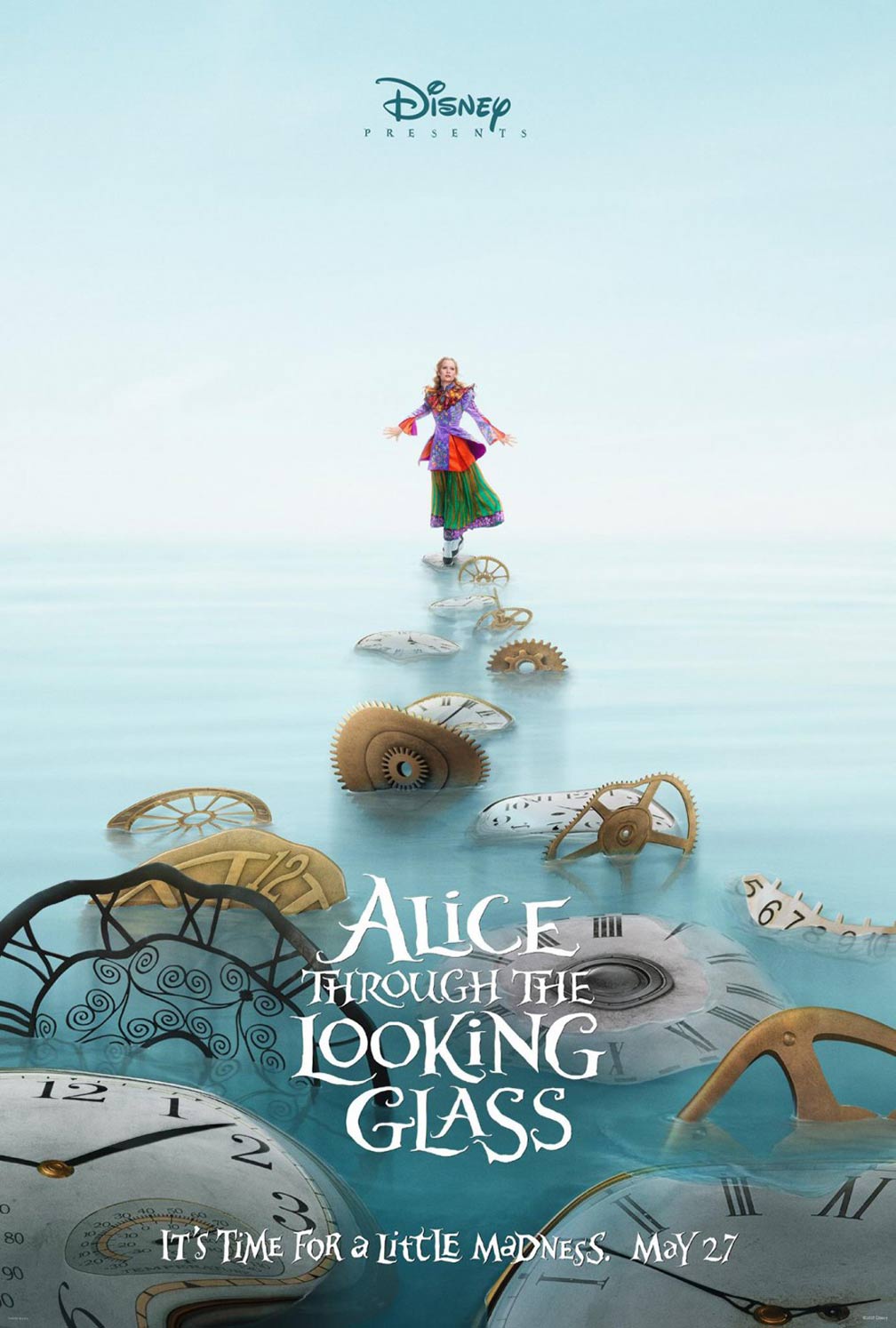 Alice Through the Looking Glass Poster #1