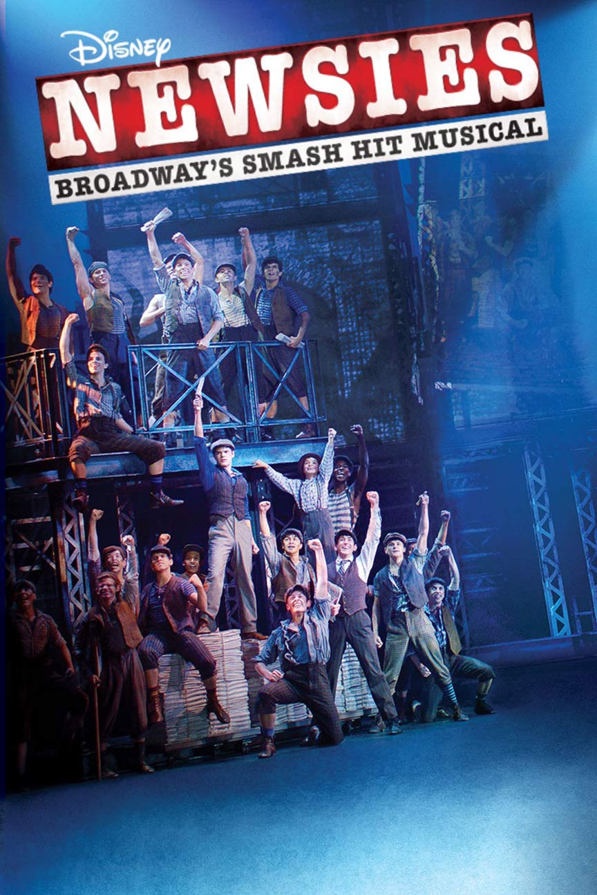 Disney's Newsies the Broadway Musical Poster #1