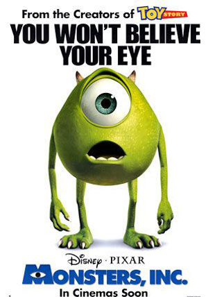 Monsters, Inc. Poster #3