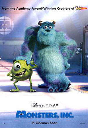 Monsters, Inc. Poster #4