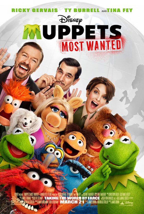 Muppets Most Wanted Poster #1