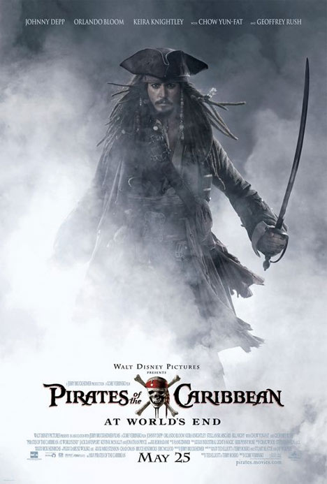 Pirates of the Caribbean: At World's End Poster #1
