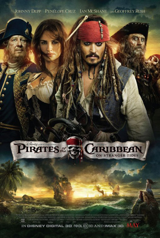 Pirates of the Caribbean: On Stranger Tides Poster #10