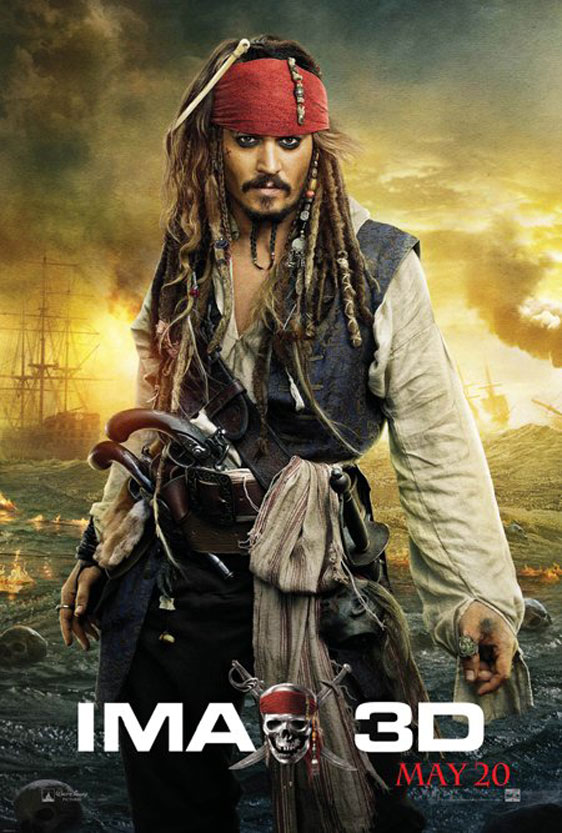 Pirates of the Caribbean: On Stranger Tides Poster #11
