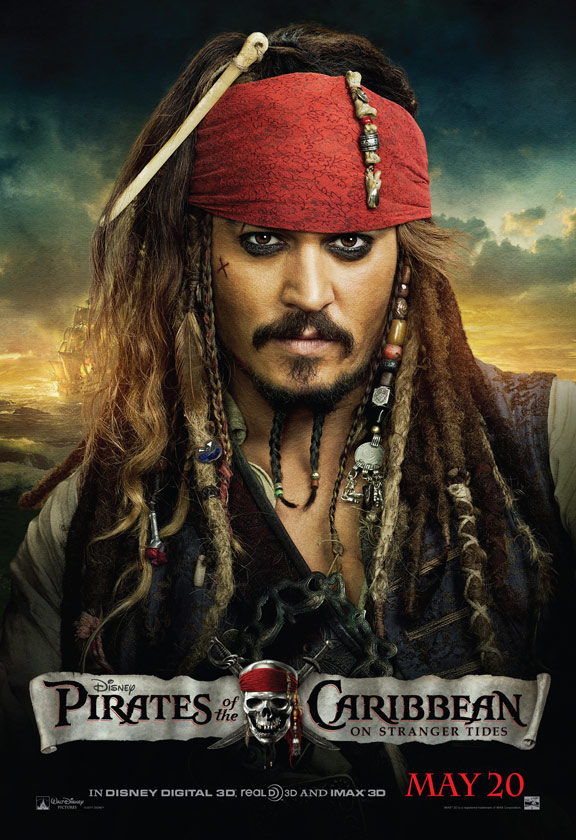 Pirates of the Caribbean: On Stranger Tides Poster #6