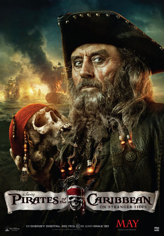 Pirates of the Caribbean: On Stranger Tides Poster #7