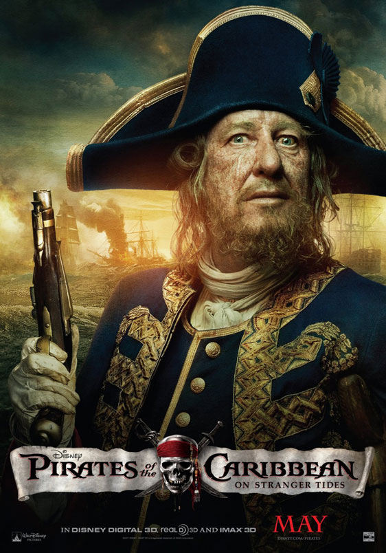 Pirates of the Caribbean: On Stranger Tides Poster #8