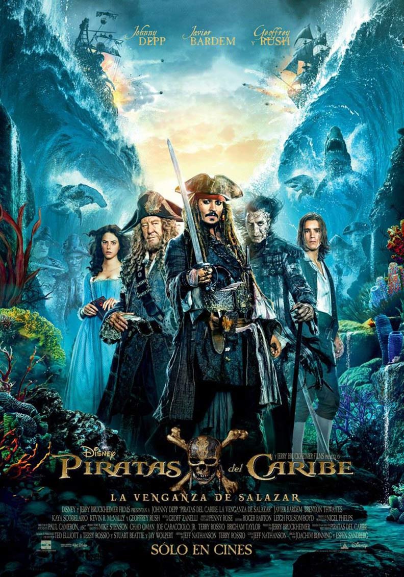 Pirates of the Caribbean: Dead Men Tell No Tales Poster #4
