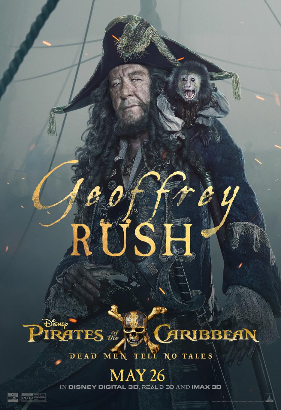 Pirates of the Caribbean: Dead Men Tell No Tales Poster #5