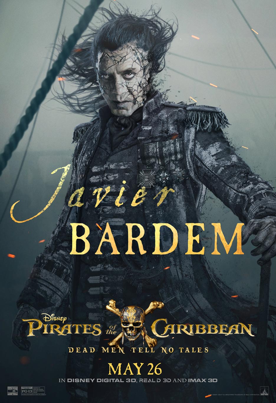 Pirates of the Caribbean: Dead Men Tell No Tales Poster #6