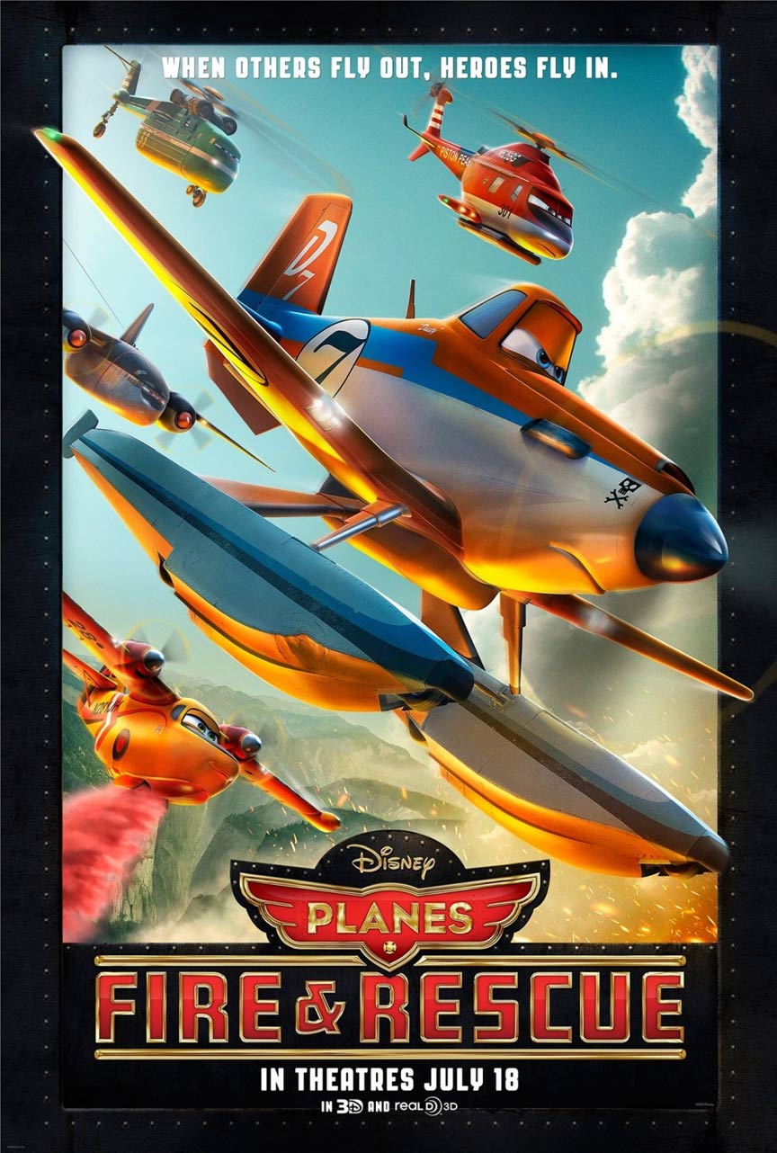 Planes: Fire & Rescue Poster #1