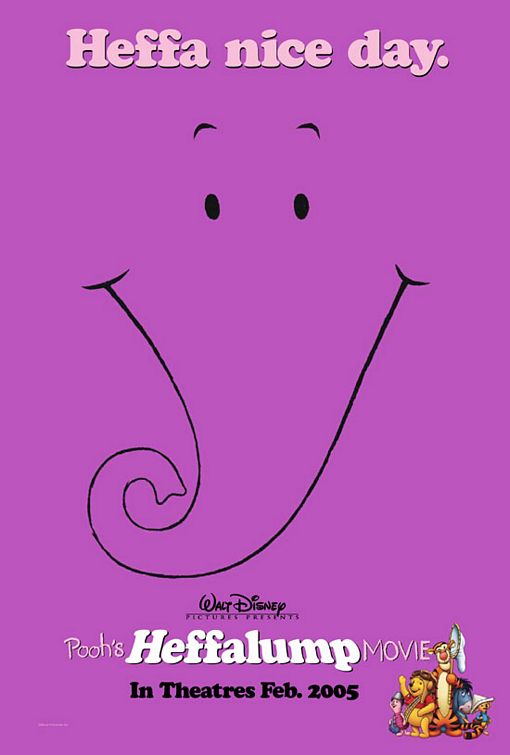 Pooh's Heffalump Movie Poster #1