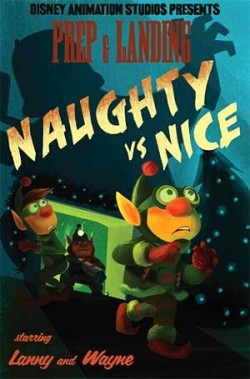 Prep & Landing: Naughty vs. Nice Poster #1