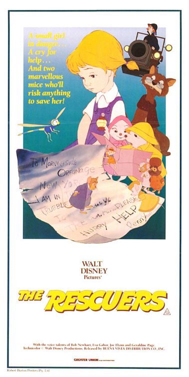 The Rescuers Poster #3