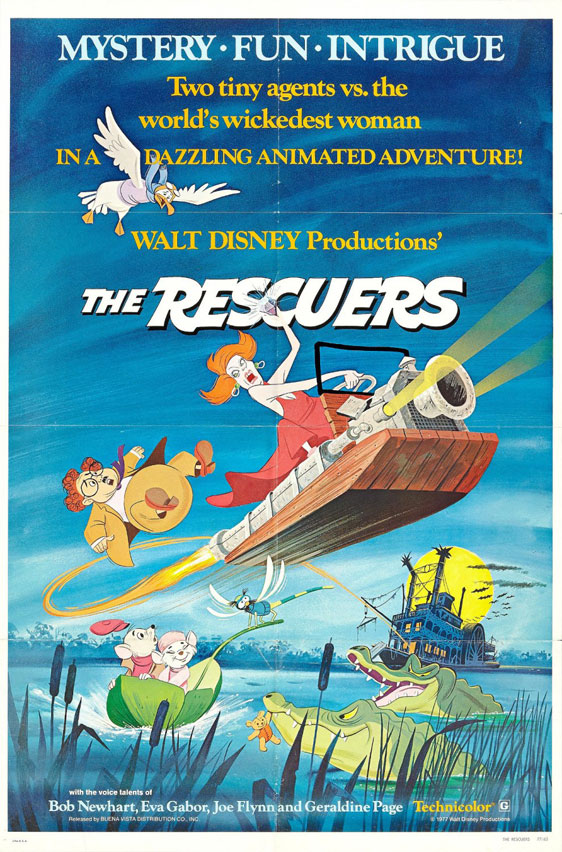 The Rescuers Poster #1