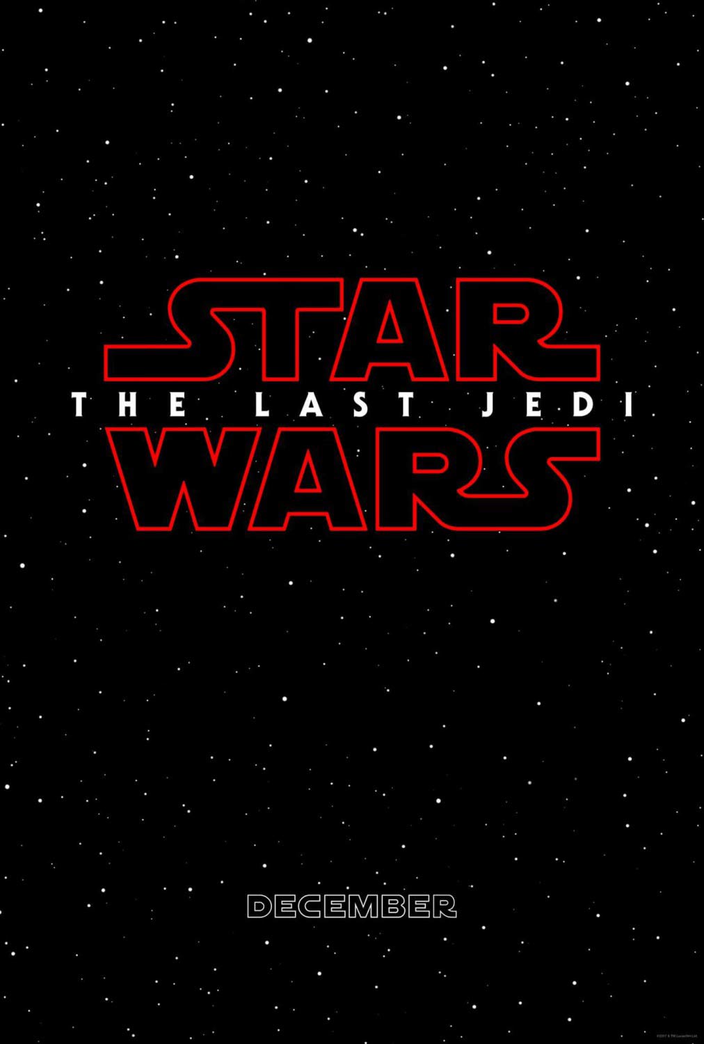 Star Wars: Episode VIII - The Last Jedi Poster #1