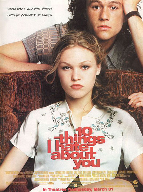 10 Things I Hate About You Poster #1