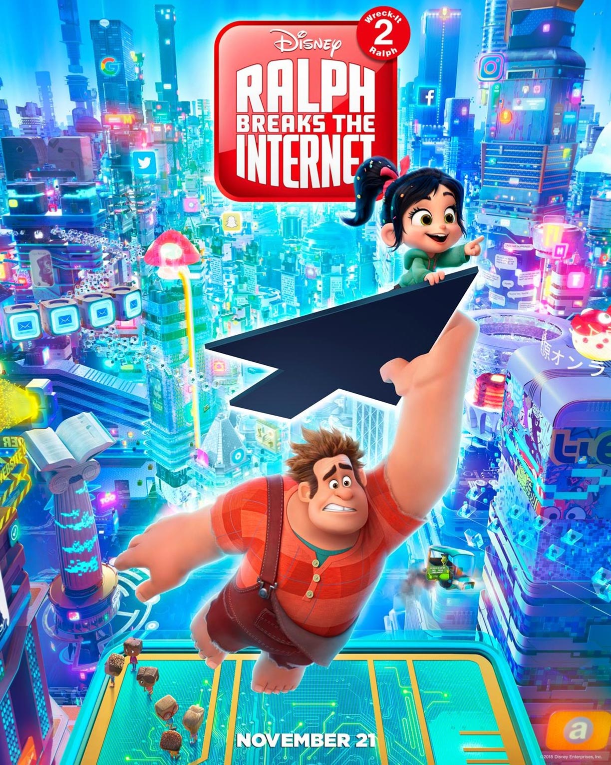 Ralph Breaks the Internet: Wreck-It Ralph 2 Poster #3