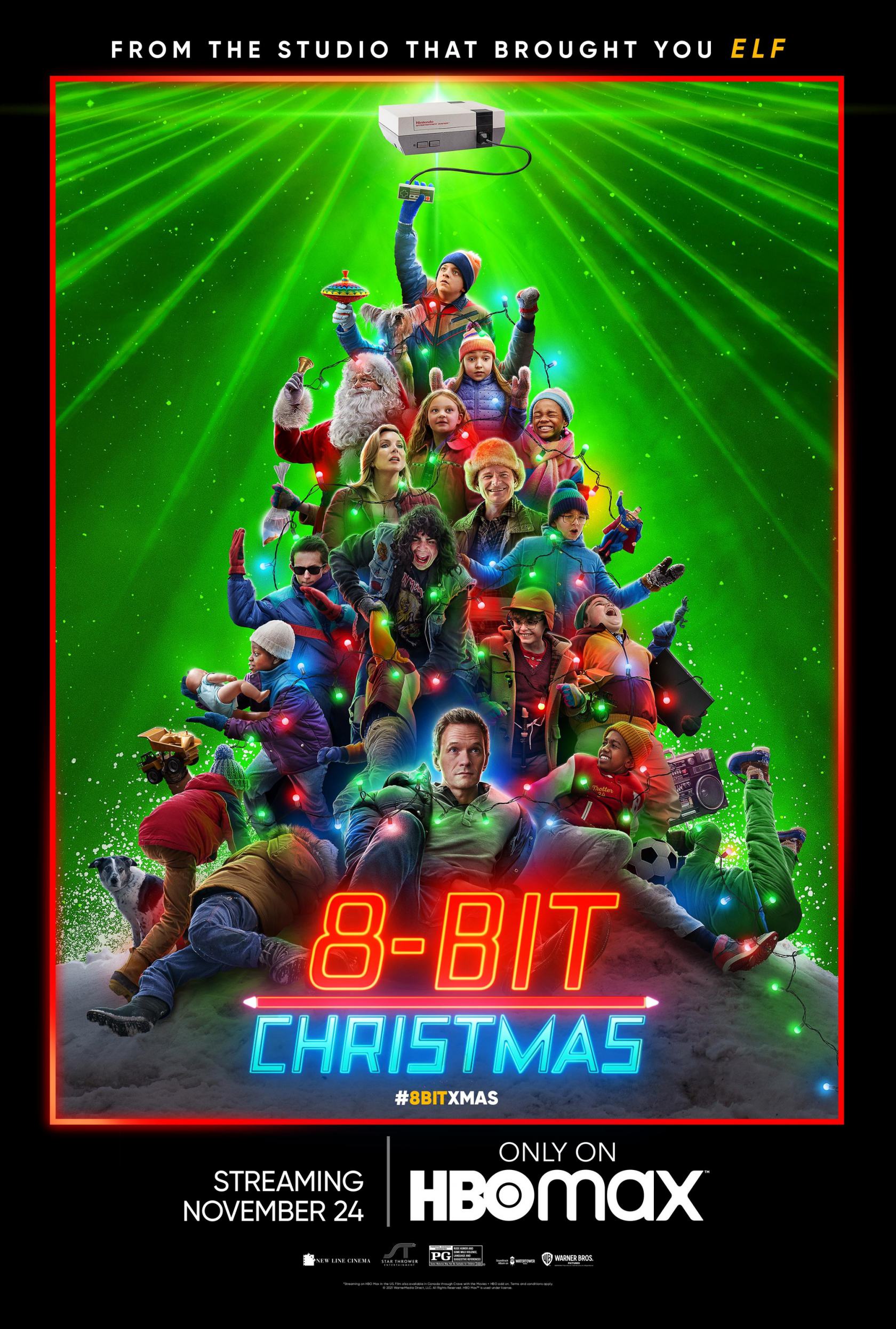 8 Bit Christmas Poster #1